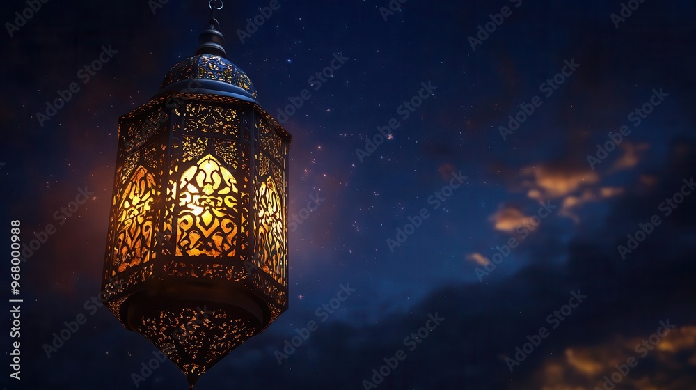 3d rendering of ornate ramadan lantern against night sky intricate islamic patterns create magical play of light and shadow spiritual festive atmosphere 3d rendering of ornate ramadan lantern against night sky intricate islamic patterns create magical play of light and shadow spiritual festive atmosphere
