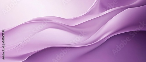 Abstract Purple Wave Background - Smooth, Soft, Gentle, Flowing, Design, Minimalist, Elegant, Modern, Luxury, Concept