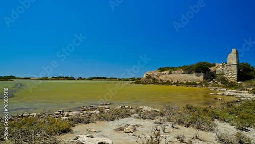 Riserva Naturale Salina Monaci, Torre Colimena,Taranto,Puglia,Italia