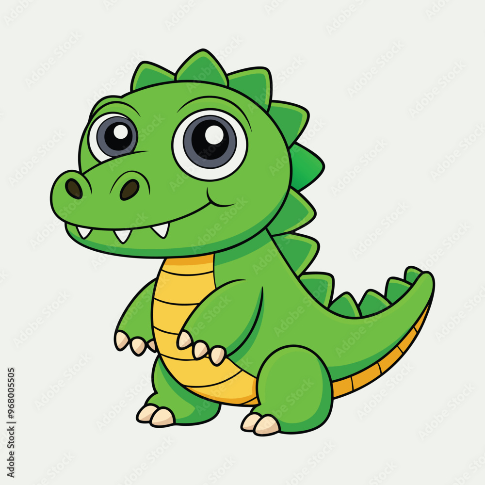 Crocodile cartoon vector illustration style design Crocodile cartoon vector illustration style design