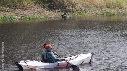 Canoeing near Alligators