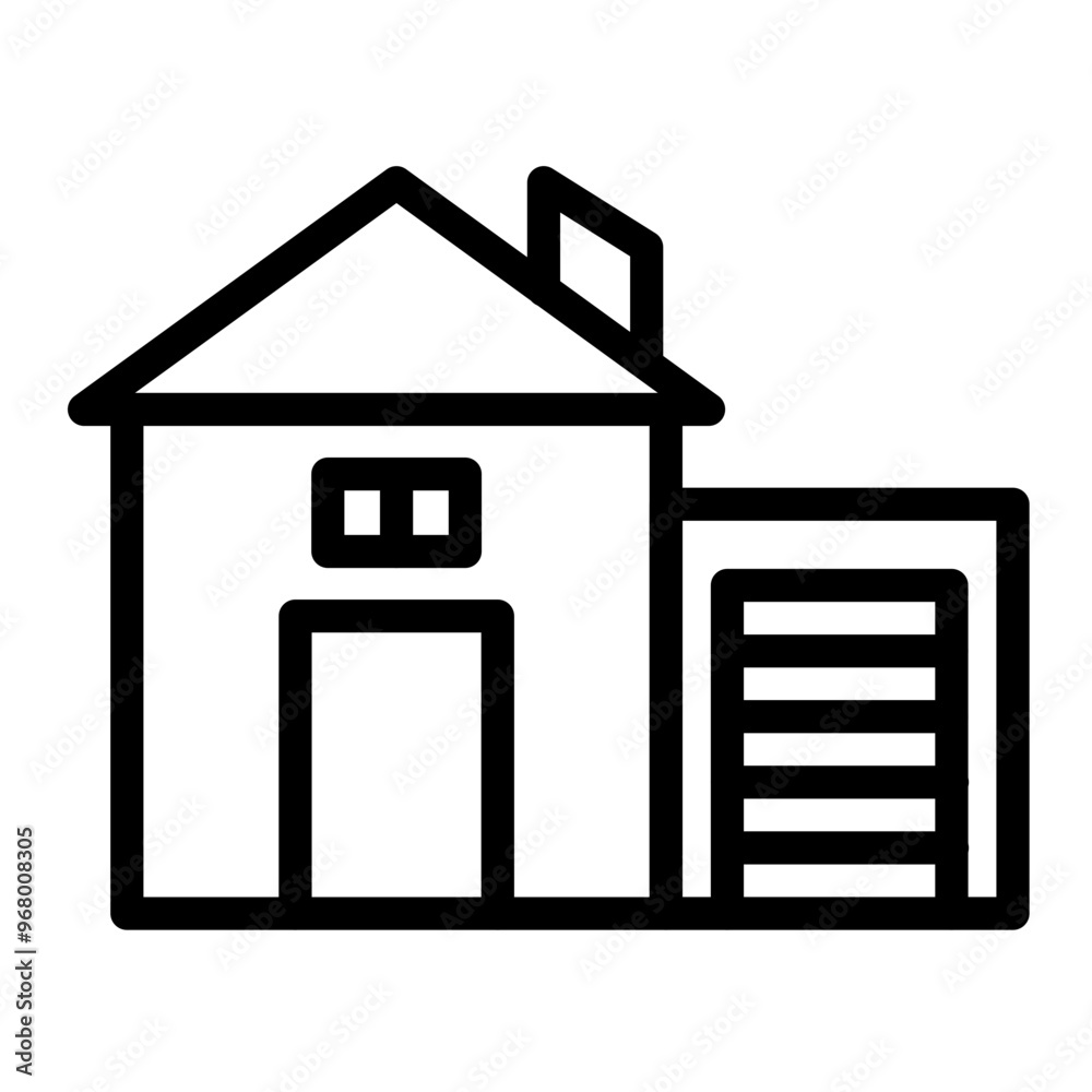Home vector icon style