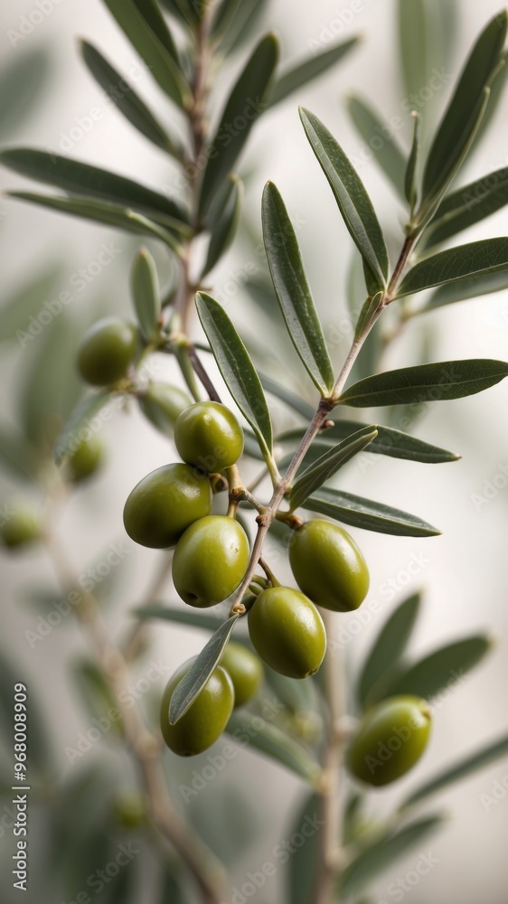 Olive branch with olives simple line art drawing. Olive branch with olives simple line art drawing.