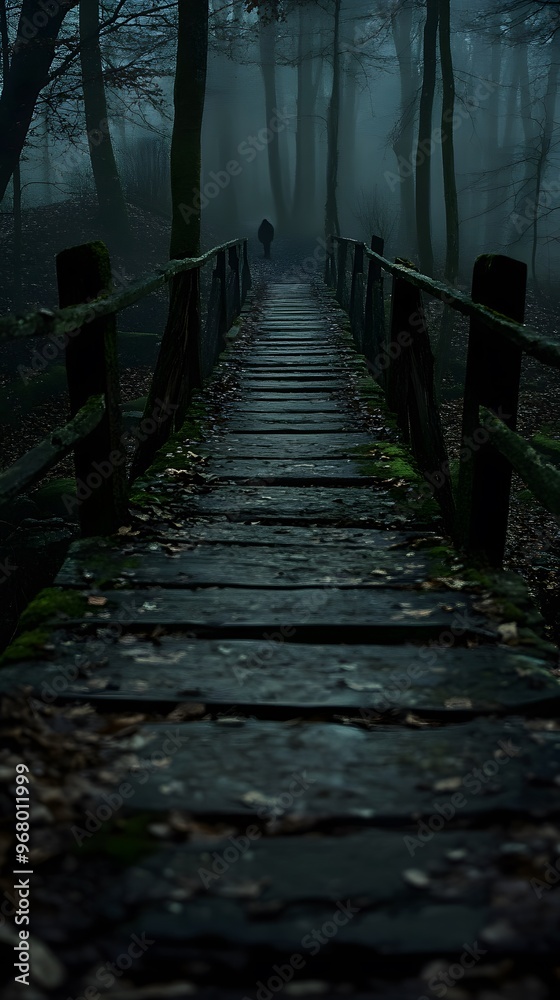 Obraz premium Halloween, Haunting, Witches, Ghosts, Haunted, Vampire, Cemetery, Pattern Background, Wallpaper, Cover and Screen for Smartphone, PC, Laptop, 9:16 and 16:9 Format