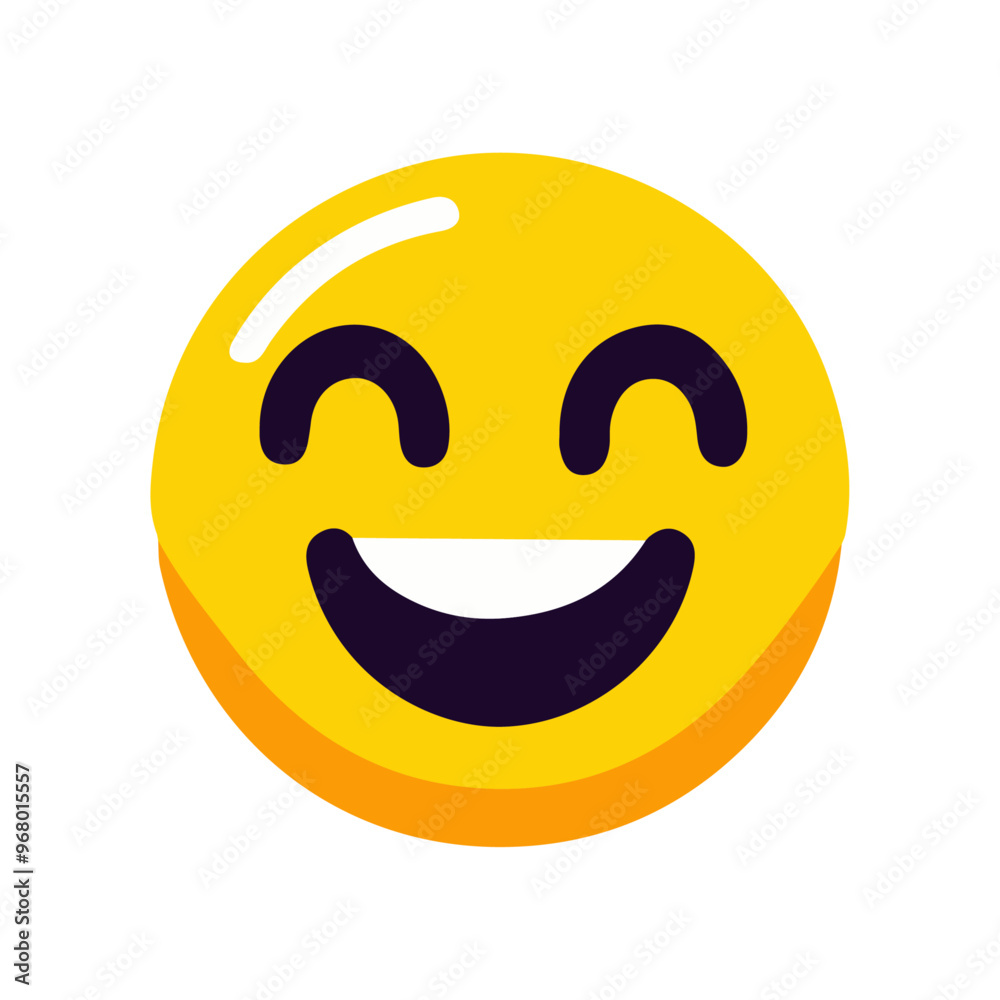 Smiley Face Emoji Vector Icon: High-Resolution, Versatile Icon for Digital and Graphic Design Smiley Face Emoji Vector Icon: High-Resolution, Versatile Icon for Digital and Graphic Design