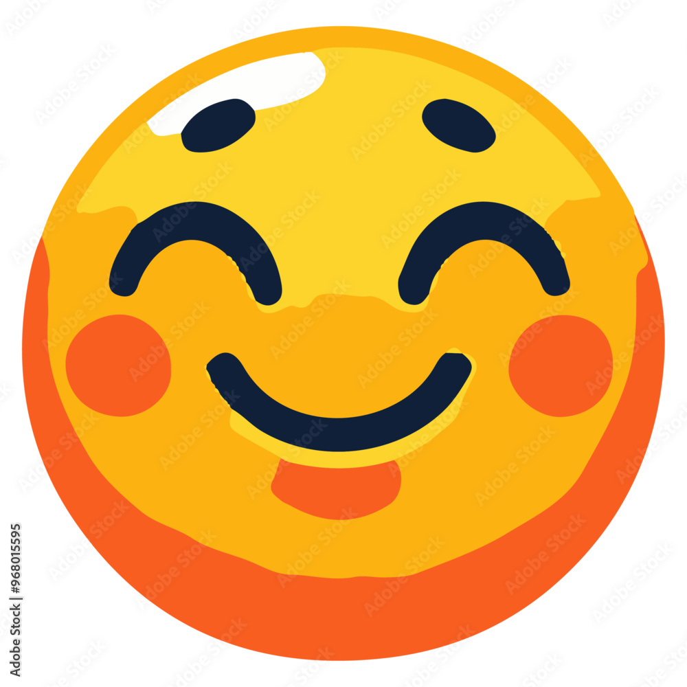 Smiley Face Emoji Vector Icon: High-Resolution, Versatile Icon for Digital and Graphic Design Smiley Face Emoji Vector Icon: High-Resolution, Versatile Icon for Digital and Graphic Design