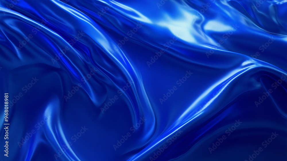 Obraz premium Blue liquid texture