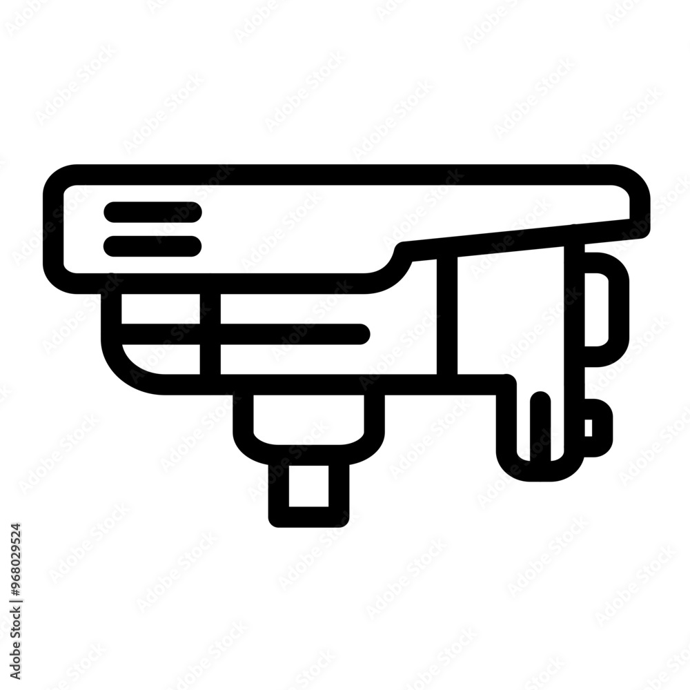 Surveillance vector icon style Surveillance vector icon style