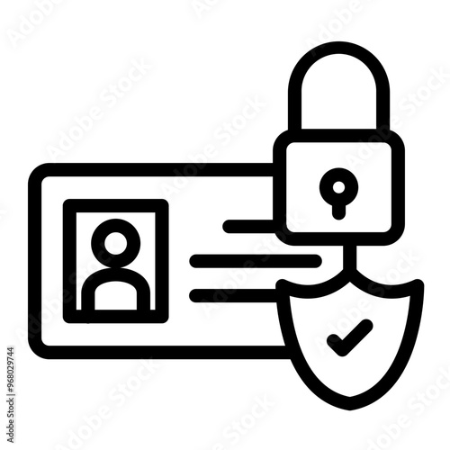 Fraud Prevention vector icon style