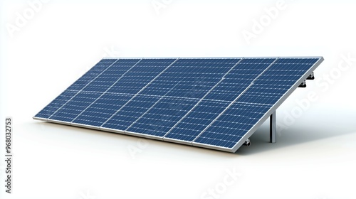 Solar panel professional advertising poster 