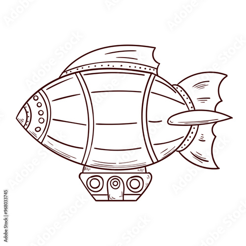 Steampunk Airship