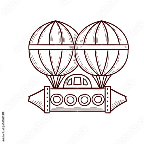 Steampunk Airship