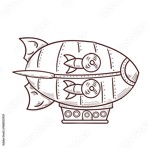 Steampunk Airship
