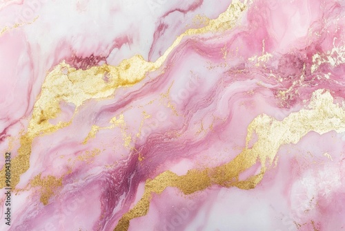 marble luxury pastel cold pink and gold luminous shimmering surface abstract background texture