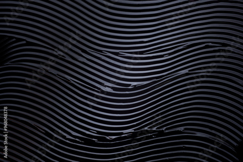 Wallpaper Mural Cosmetic products texture black mascara smudge background Torontodigital.ca