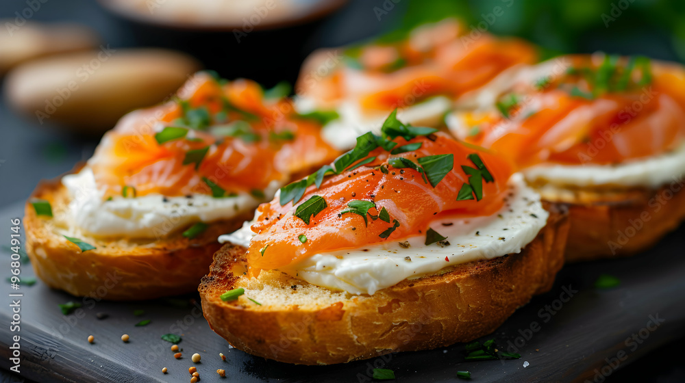 Smoked Salmon Bagel Smoked Salmon Bagel