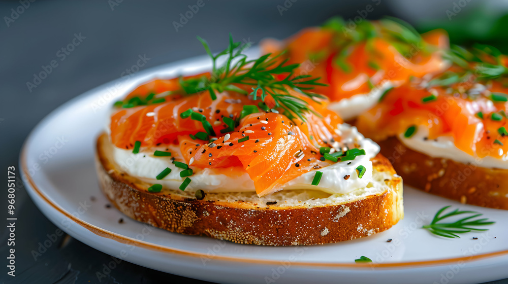 Smoked Salmon Bagel Smoked Salmon Bagel