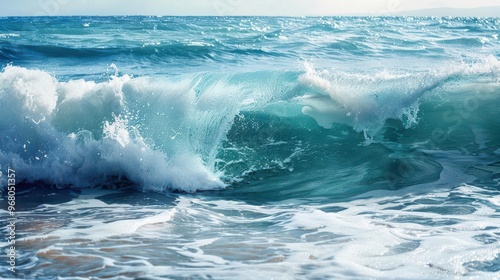 Plakat Ocean waves