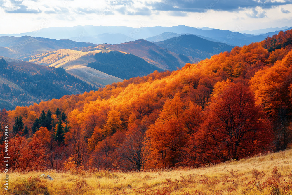 Autumn landscape featuring fall foliage in Burnt Orange, Olive Green, and Rust Red. Earthy tones and seasonal colors for outdoor scenes, showcasing nature, vibrant autumn leaves, and rustic scenery. Autumn landscape featuring fall foliage in Burnt Orange, Olive Green, and Rust Red. Earthy tones and seasonal colors for outdoor scenes, showcasing nature, vibrant autumn leaves, and rustic scenery.