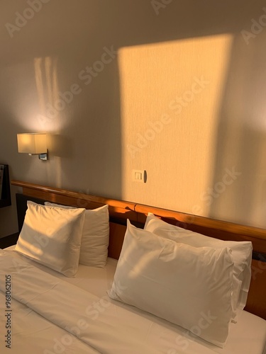 Golden hour in the bedroom