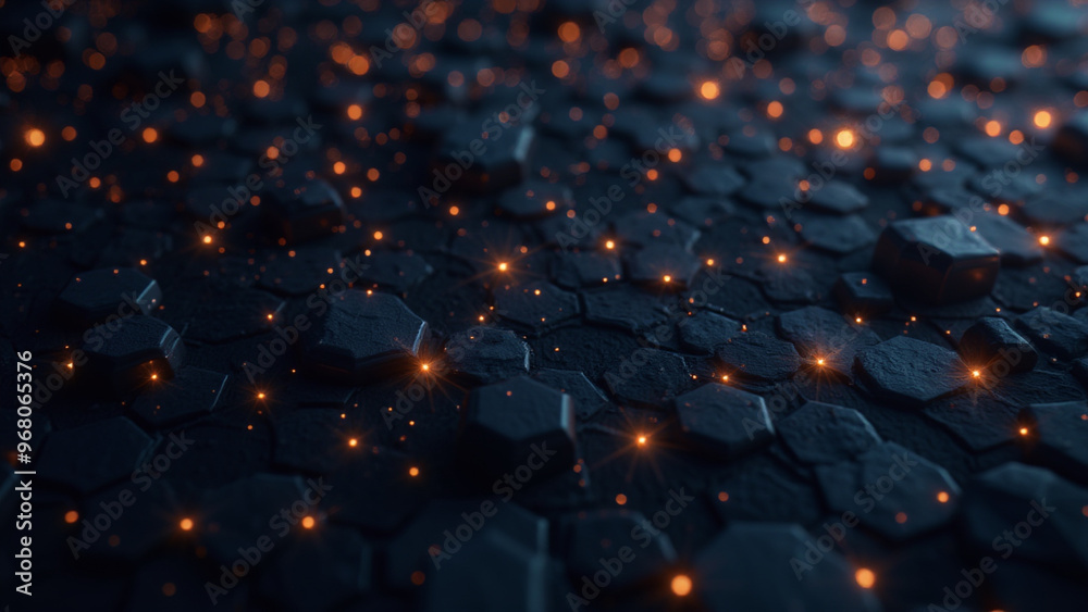 Obraz premium burning fire in the forest