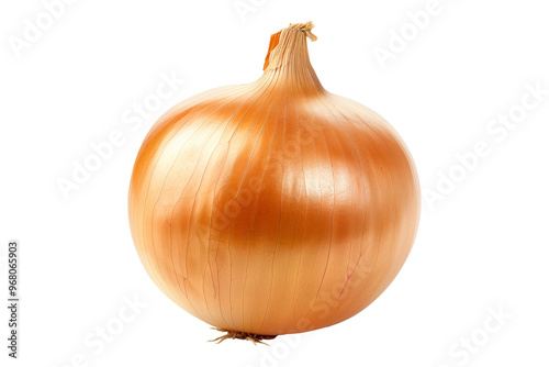 Wallpaper Mural Fresh yellow onion isolated on white background. Torontodigital.ca
