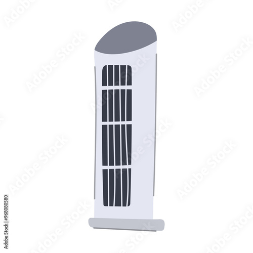 ductwork air conditioner cartoon. ventilation filter, efficiency thermostat, freon inverter ductwork air conditioner sign. isolated symbol vector illustration