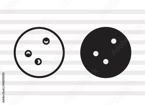 Bowling SVG, Bowling Silhouette, Bowling Game Svg, Pen Drive Svg, P0064