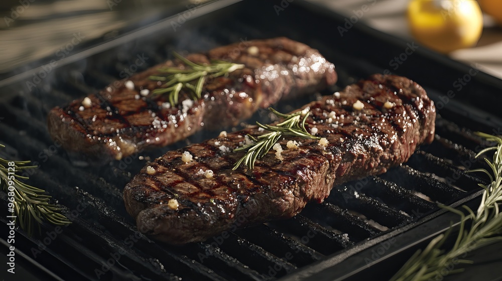 Sizzle your steak to perfection on the outdoor grill, infusing it with smoky flavors and a delectable char. Sizzle your steak to perfection on the outdoor grill, infusing it with smoky flavors and a delectable char.