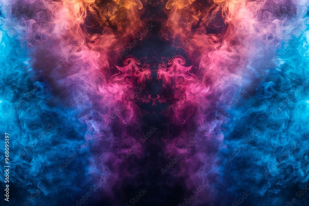 vivid and dynamic photo capturing a neon smoke explosion abstract background, full of bursts of color and energy. Perfect for capturing the lively and eclectic atmosphere of a club vivid and dynamic photo capturing a neon smoke explosion abstract background, full of bursts of color and energy. Perfect for capturing the lively and eclectic atmosphere of a club