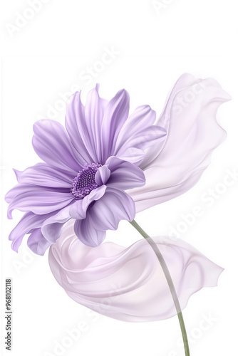 flower isolated on white background