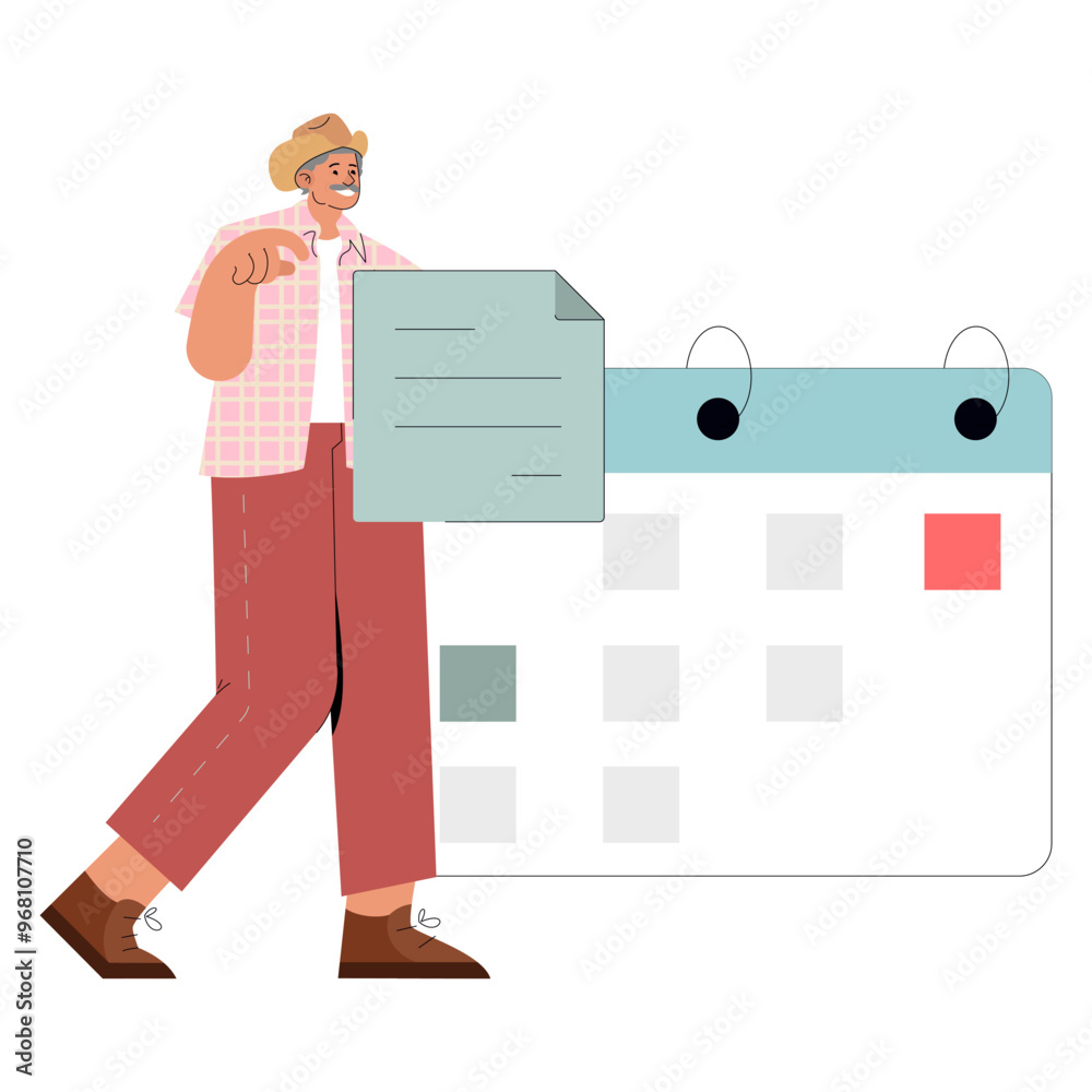 Diversity Businessman. Flat Vector Illustration Diversity Businessman. Flat Vector Illustration