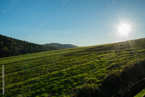 Bieszczady - słoneczny dzień