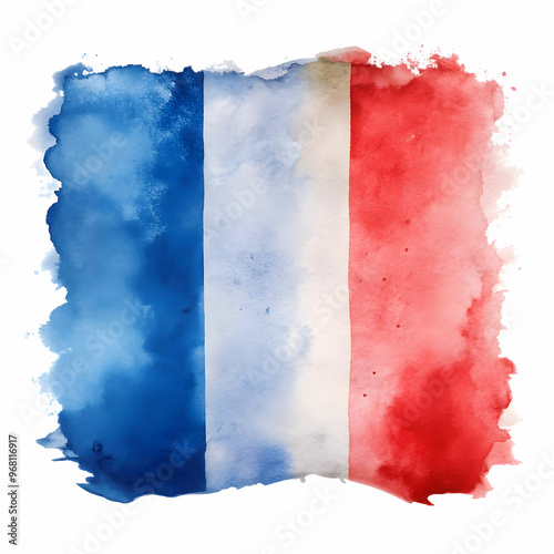 Wallpaper Mural france flag Torontodigital.ca