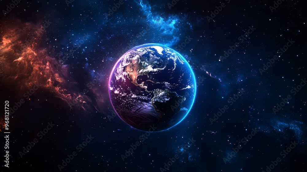A design idea for a logo featuring a planet.