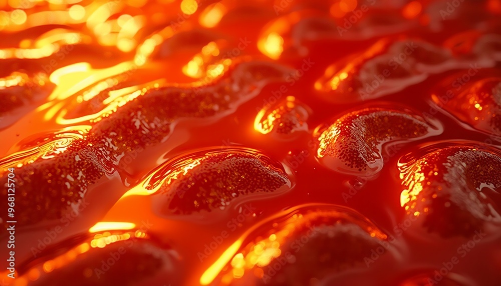 liquid metal with molten gold and colorful, shifting hues, with copy space liquid metal with molten gold and colorful, shifting hues, with copy space