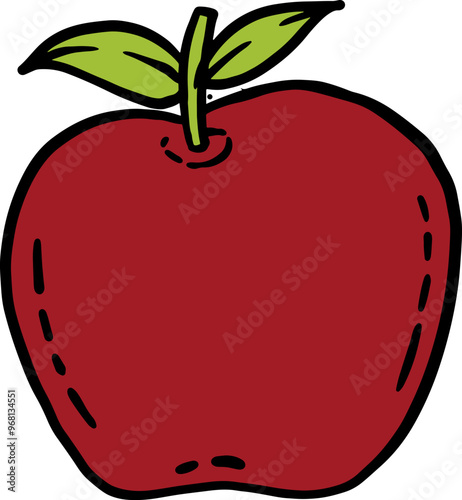apple hand drawn design