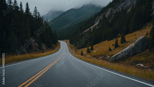 road to the mountains