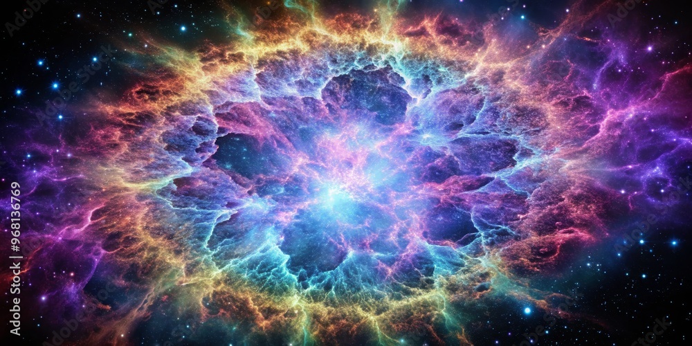 Cosmic Nebula A Vibrant Interstellar Cloud, Space ,Stars ,Nebula Cosmic Nebula A Vibrant Interstellar Cloud, Space ,Stars ,Nebula