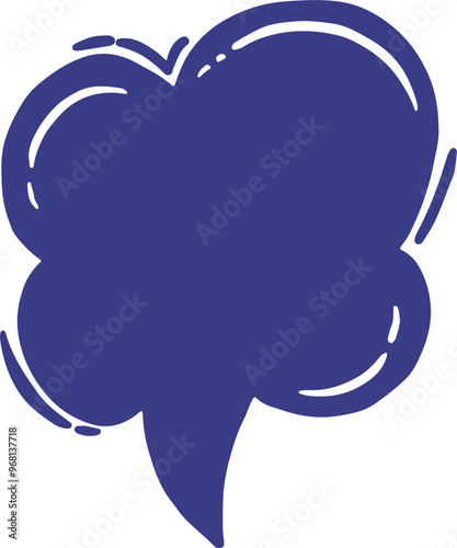 conversation bubble chat design illustration