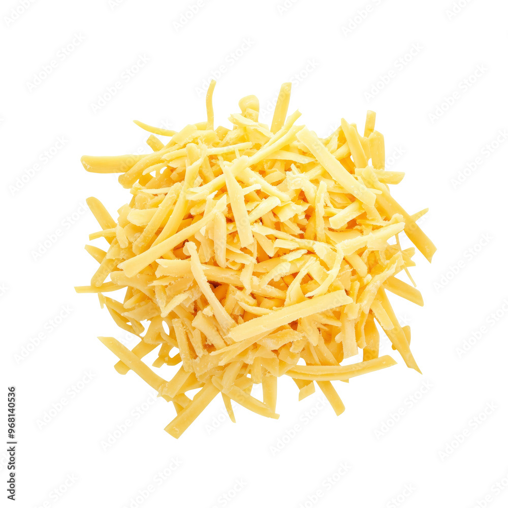 Heap of Grated Cheddar Cheese Heap of Grated Cheddar Cheese