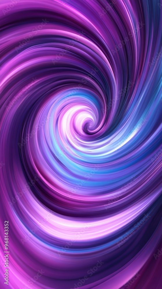 Colorful abstract swirling pattern with purple and blue hues, digital art concept Colorful abstract swirling pattern with purple and blue hues, digital art concept