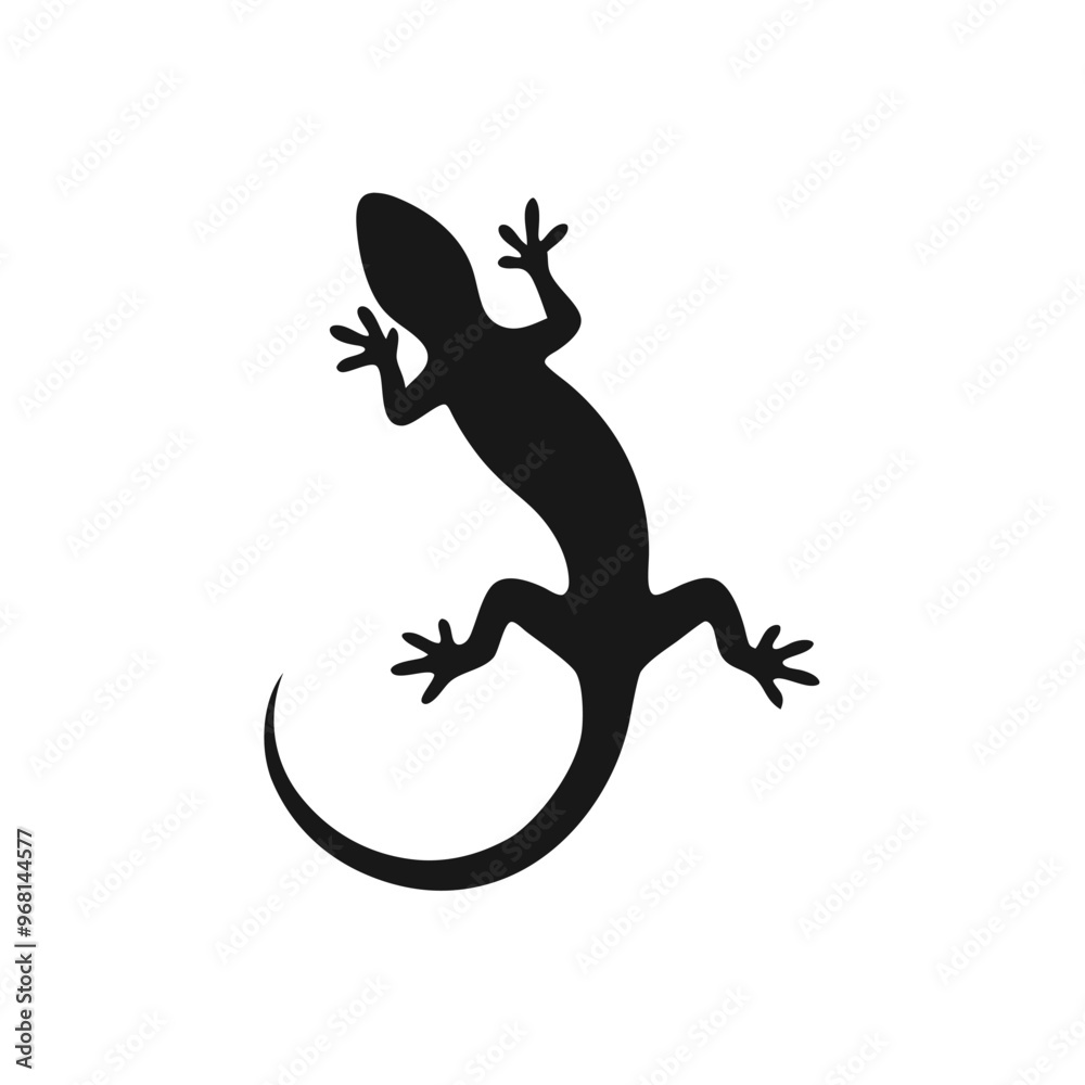 Lizard Silhouette Clipart , white background, Lizard Silhouette Clipart , white background,
