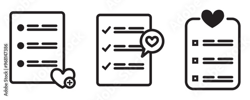 wishlist icon. vector dual tone icon for your website, mobile, presentation, and logo design.