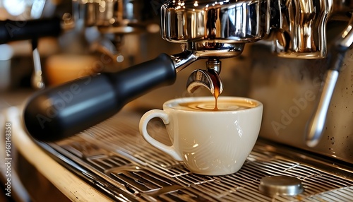 Brewing Perfection: A Coffee Maker with Freshly Brewed Coffee