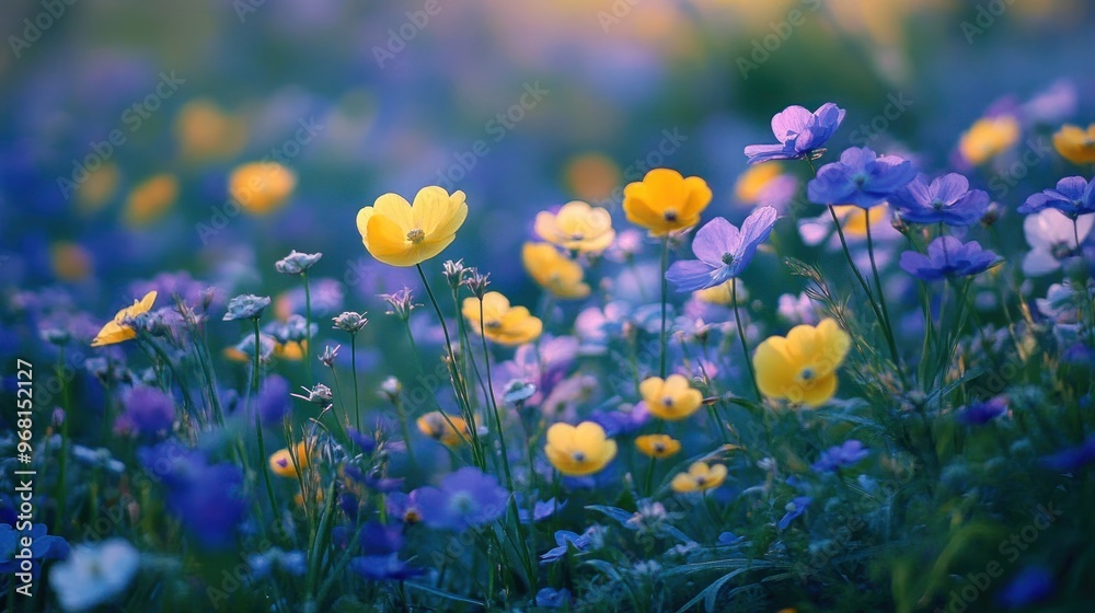 Field of Blossoms in Soft Light Field of Blossoms in Soft Light