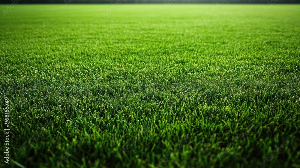 Obraz premium Green Grass Field