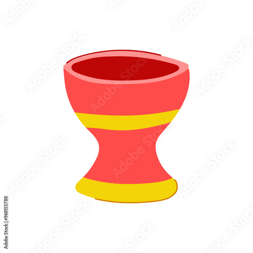 plastic egg holder cartoon. wooden metal, countertop fridge, portable stackable plastic egg holder sign. isolated symbol vector illustration