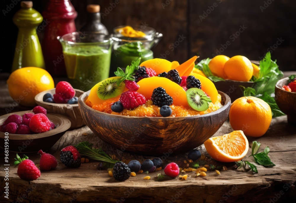 vibrant food visuals displayed textured dynamic backgrounds creating feast eyes, appetizing, bright, colorful, compositions, contrasts, culinary, decoration vibrant food visuals displayed textured dynamic backgrounds creating feast eyes, appetizing, bright, colorful, compositions, contrasts, culinary, decoration
