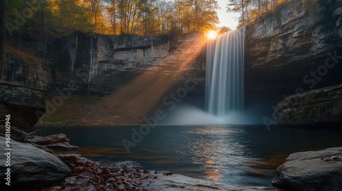 Photographing Noccalula Falls with Nikon D850 and 1424mm lens
 photo